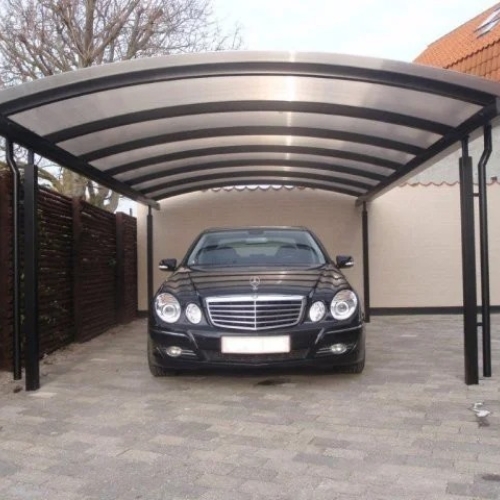 Enkelt carport til privat bolig