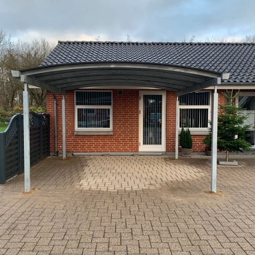Danskproduceret enkelt carport